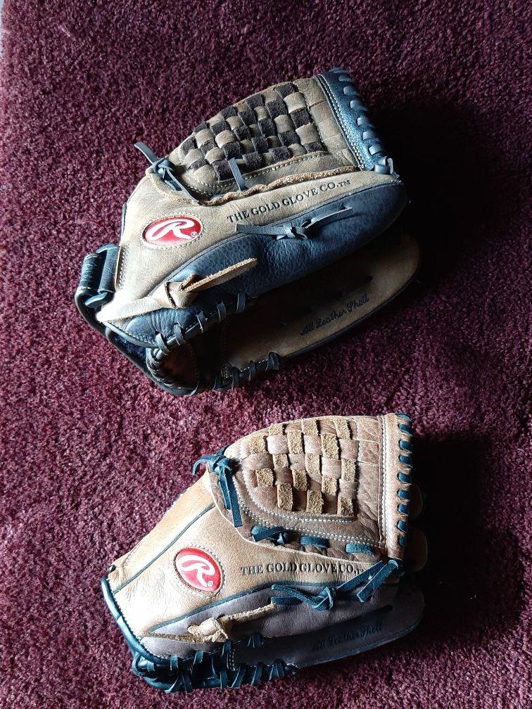 Rawlings baseball mit, Softball glove