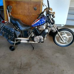 Ameican Patriot electric toy Motorcycle