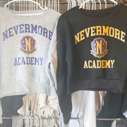 Nevermore Academy cropped sweatshirt