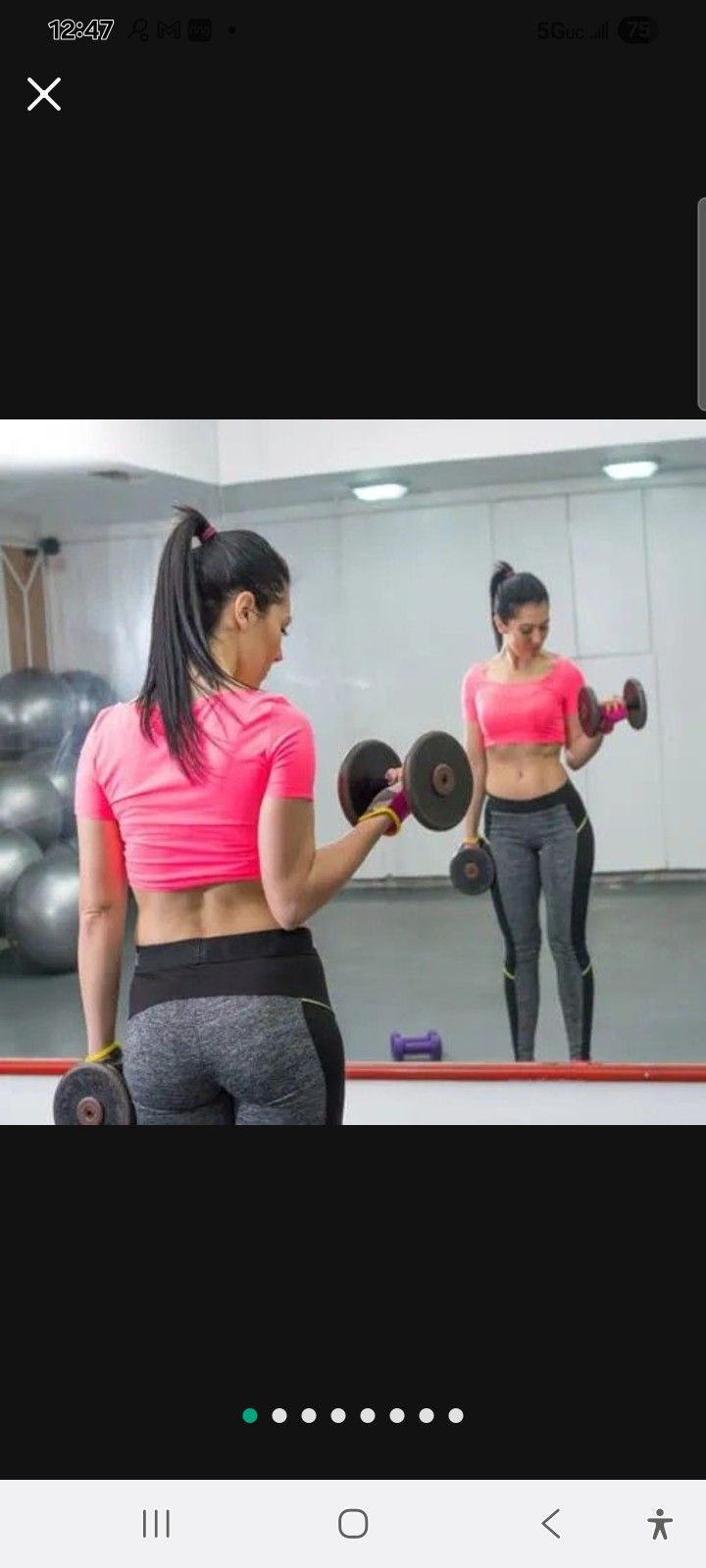 Large Mirrors For Home Gym Workout Studio Salon Dance Fitness Lady Lair Mancave Club
