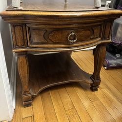 Wood Side Table