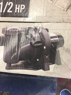 EVERBILT 2 SPEED POOL PUMP