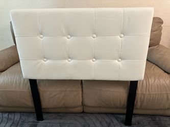 Twin Headboard White