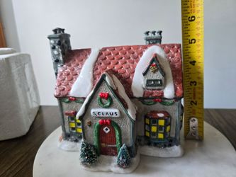 Ceramic Santa's House 1993