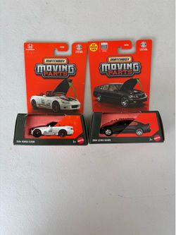 Matchbox moving parts