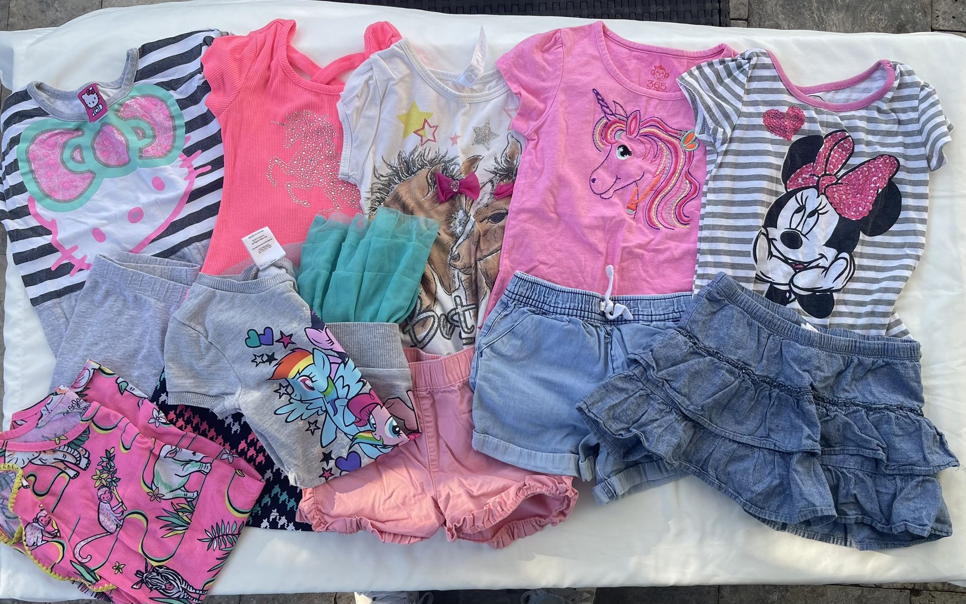 Girls Size 6 Summer Clothing Lot 11 Pieces