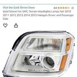 GMC Headlights In Box Pick Up Only 