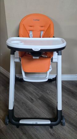 Peg Perego Orange High Chair