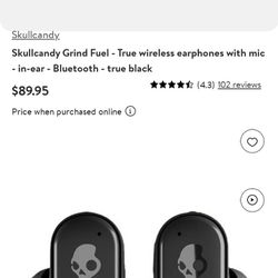 Skullcandy Grind Wireless Earbuds