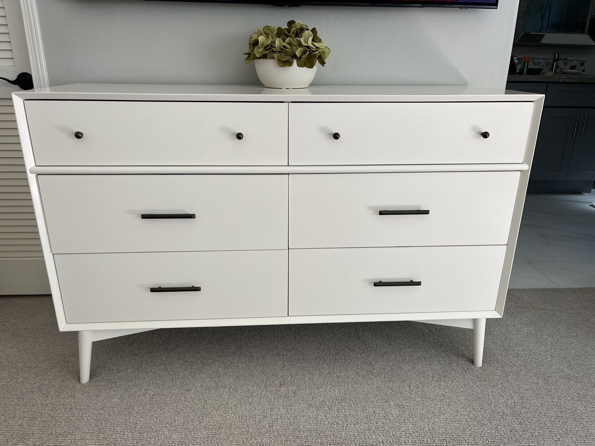 West Elm 6 Drawer Dresser 