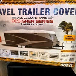 Camper Trailer Cover And Propane Cover