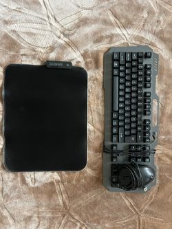 GamePro Keyboard Mouse And Mouse Pad