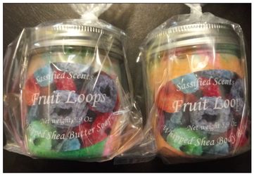 Whipped Shea Butter Fruit Loops soap & Body Butter set