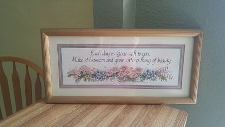 Each day is God's gift to you...
