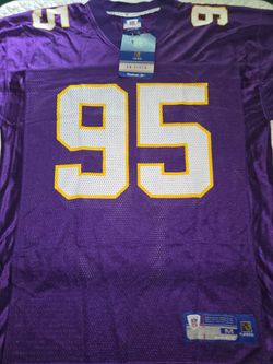 Reebok On Field nfl Minnesota Vikings mens jersey size medium NWT See pics