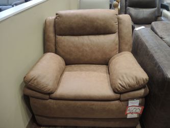 Manual Recliner — Rutherford Home "Momentum Saddle" (Tan)