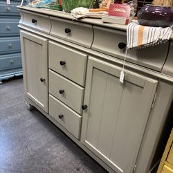Newly refinished buffet sideboard