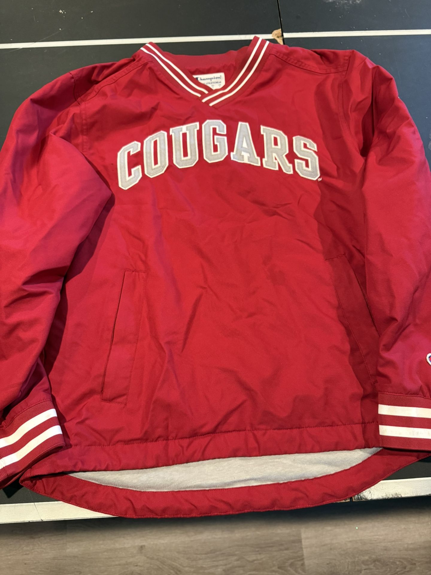 Champion Wsu Pull Over Jacket