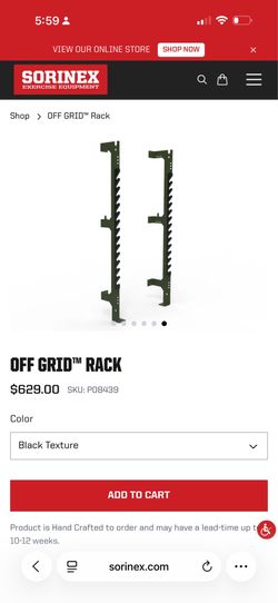 Sorinex Off Grid Rack