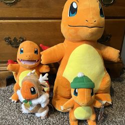 Charmander Plushie Bundle