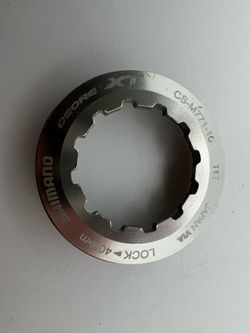 Shimano Deore XT M771-10 Speed Cassette Lockring 11T New!