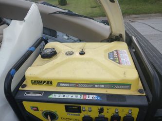 GENERATOR. 10,000 WATT GAS OR PROPANE