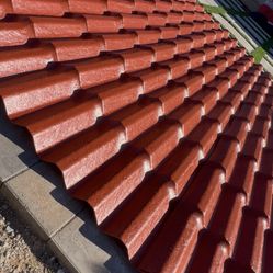 Láminas De Vinyl Con Fachada De Tejado Muy Bonitas De 35 A 40 Años Gratantisadas