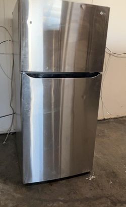 LG Top Mount Stainless Steel Fridge

