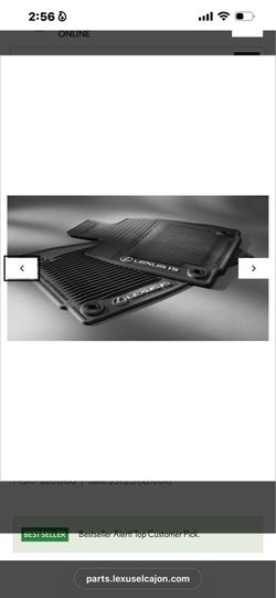 Lexus IS 350 AWM-All weather mats