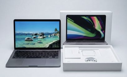 Apple MacBook Pro 13" Touch Bar Space Gray M1 8GB RAM 256GB SSD Laptop Computer