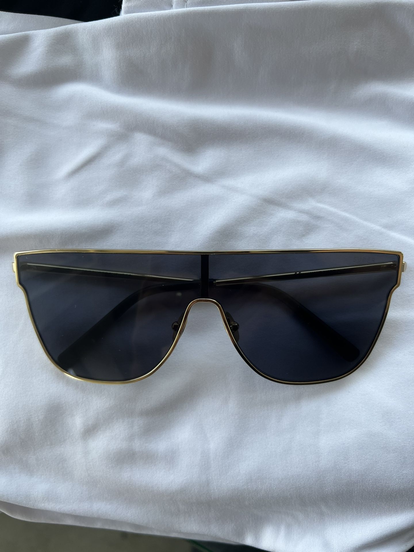 Retrosuperfuture Flat Top Gold Sunglasses