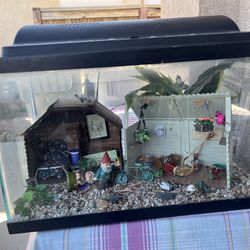 Fish Tank Decorate For Display Only