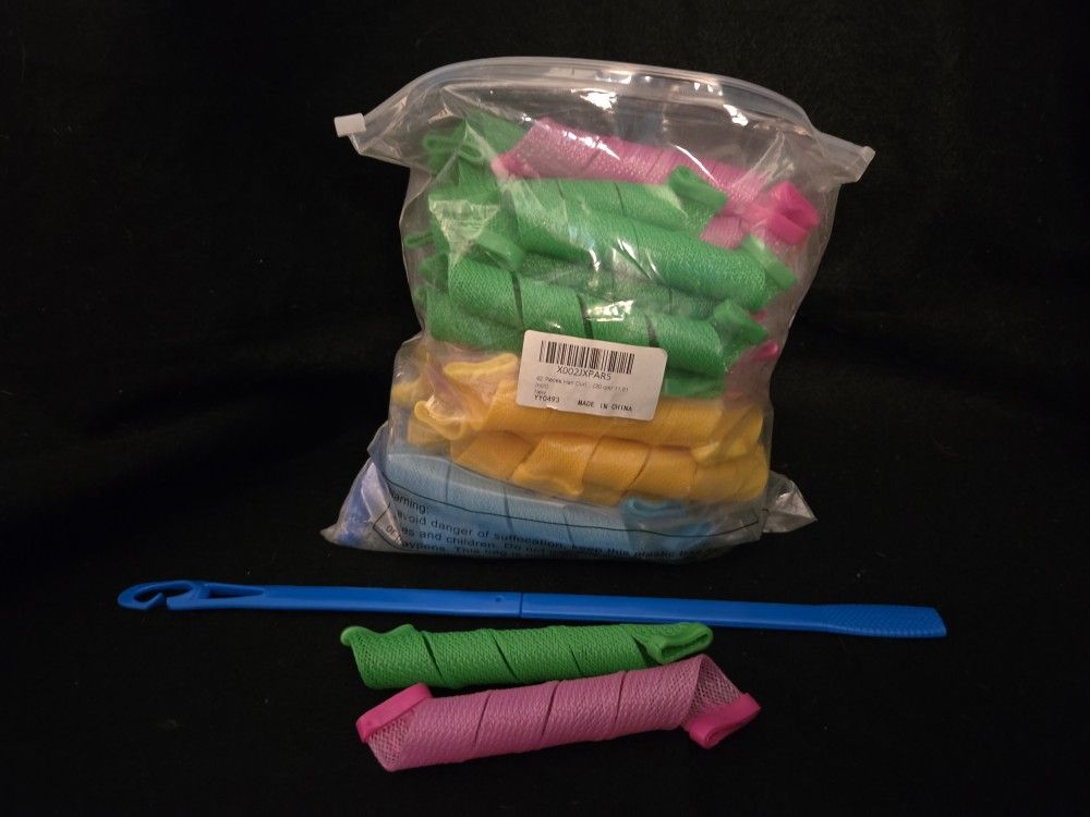 No Heat Spiral Curling Rods