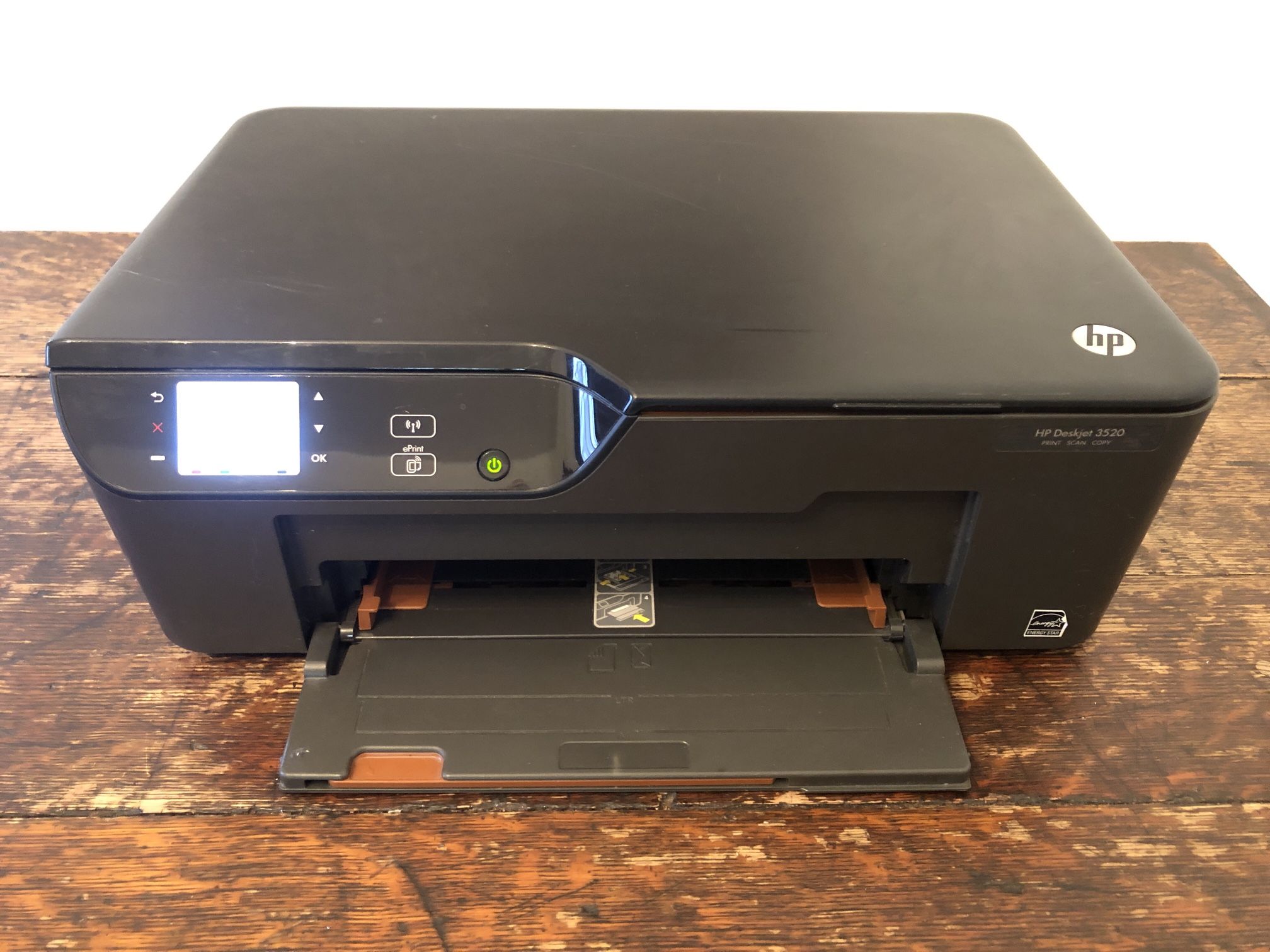 HP Deskjet 3520 e-All-in-One Wireless Printer Scanner