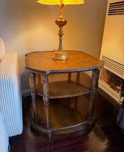 Vintage side console & table