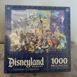 Disney Disneyland Resort 60th Diamond Celebration 1000 Jigsaw Puzzle