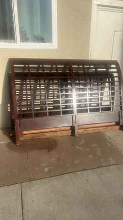 Free king bed frame