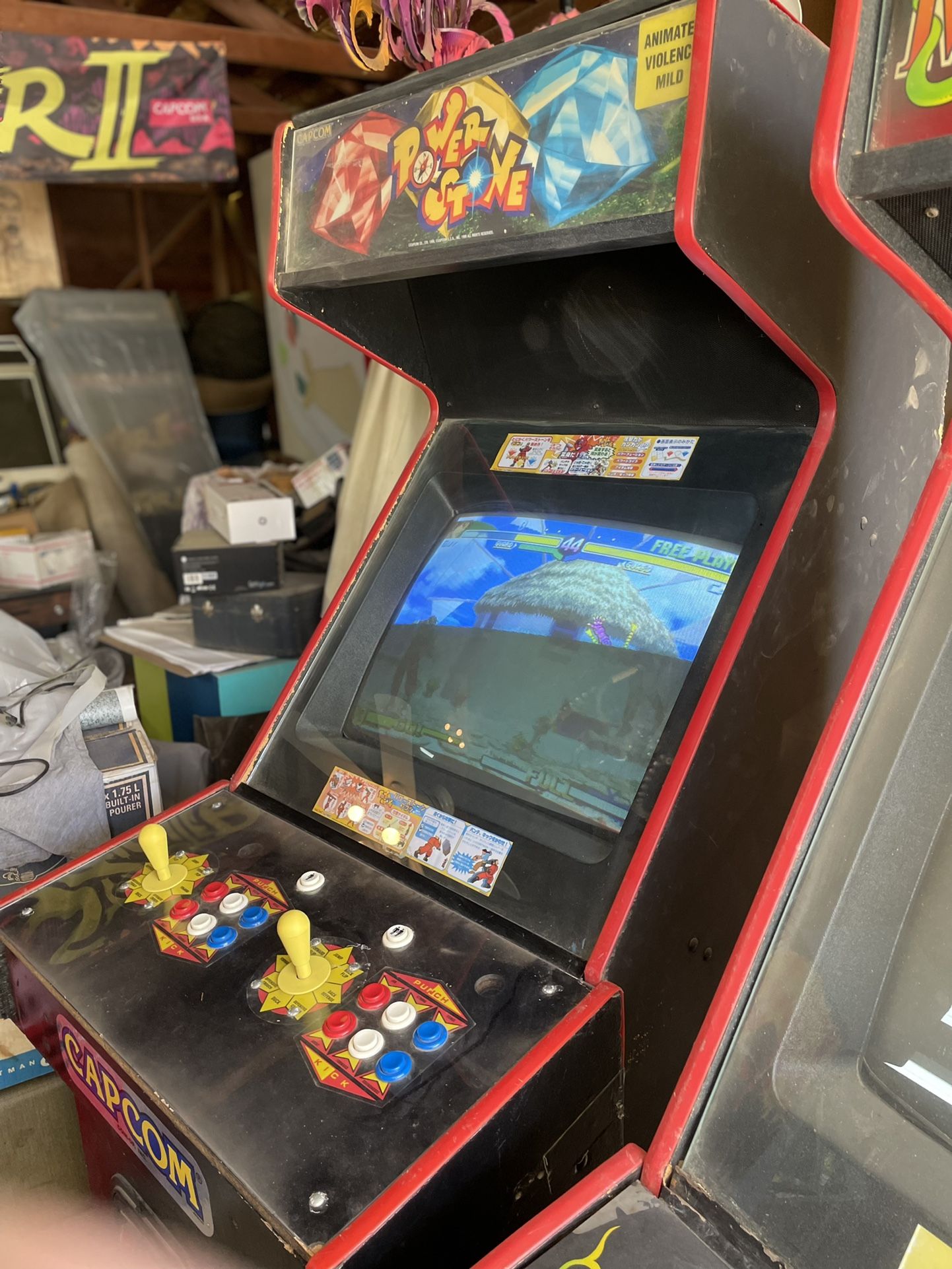 Street Fighter Alpha 3 Arcade Cabinet