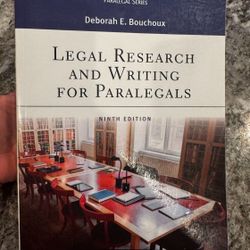 Paralegal Textbook 