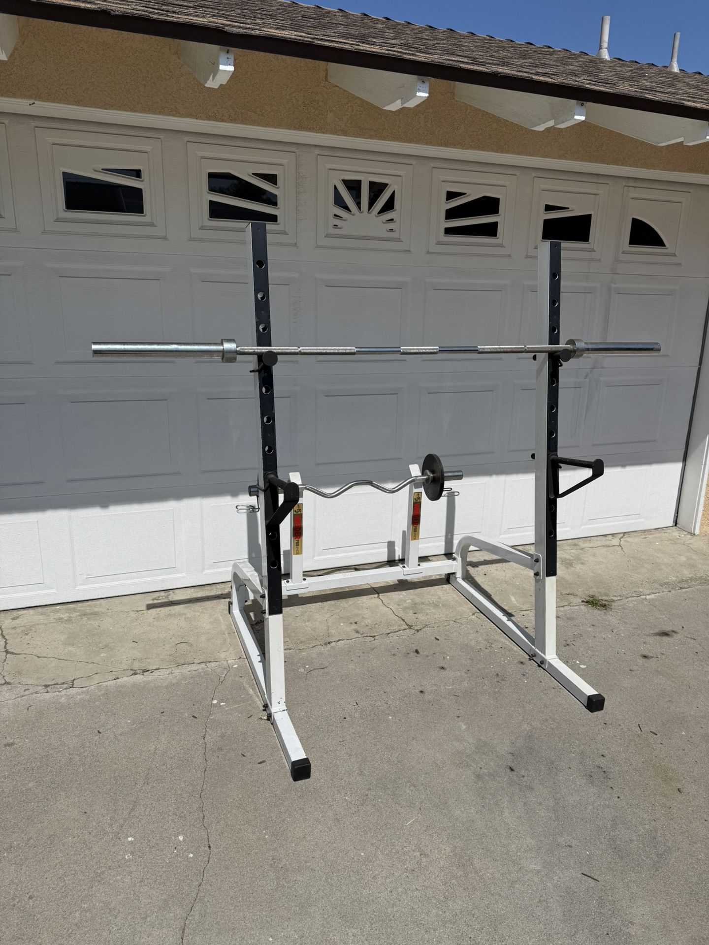 Weider Pro Squat Rack & Weights