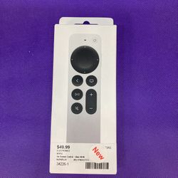 Apple MJFM3LL/A Siri Remote Control - Silver