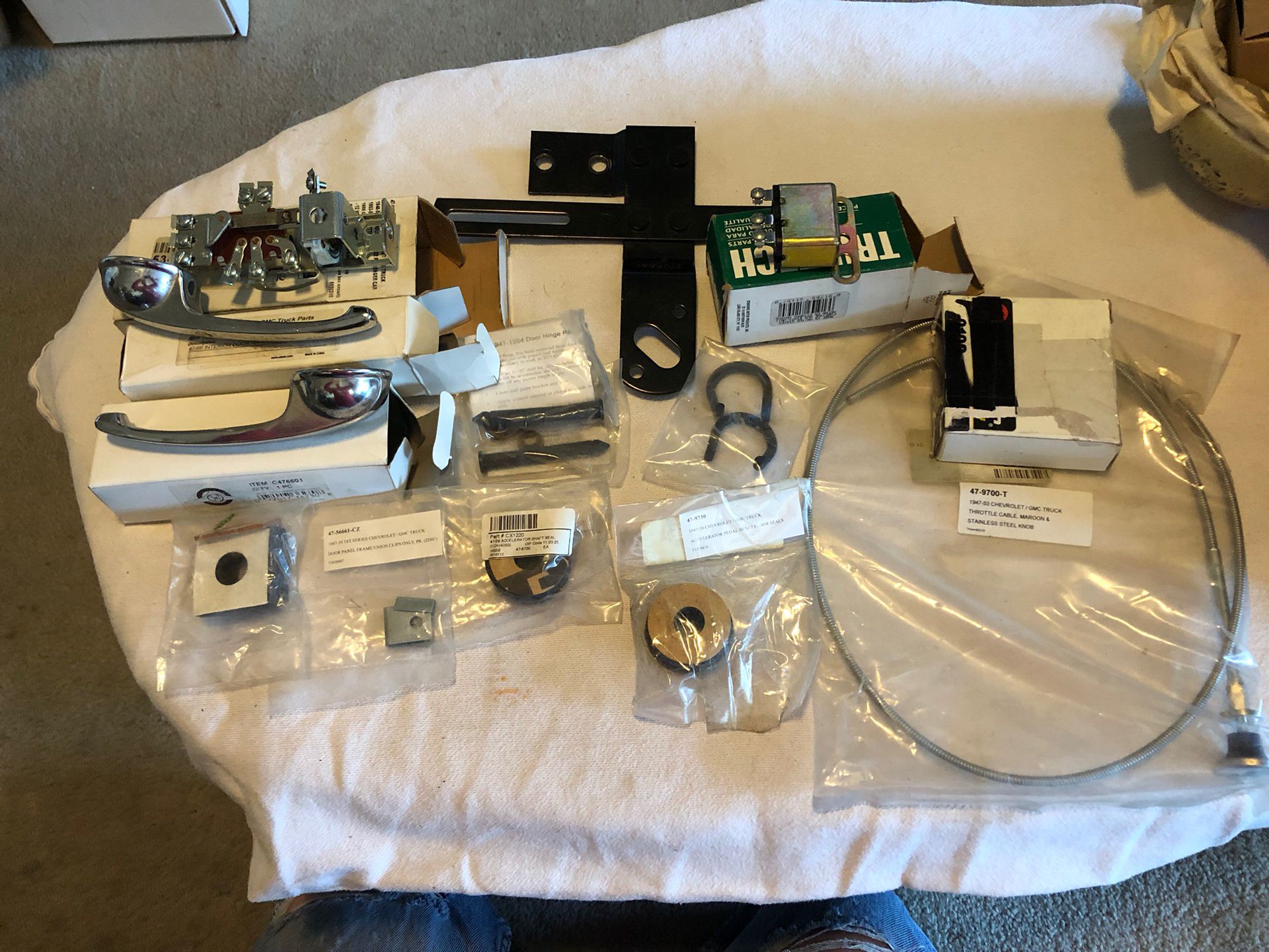 Chevy/GMC Truck Parts. 47-55