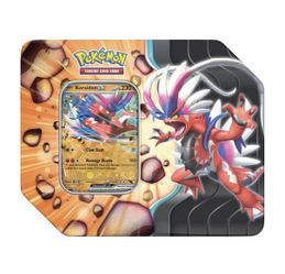 Pokemon Slashing Legends Tin Koraidon Ex NEW FACTORY SEALED (3 Available)