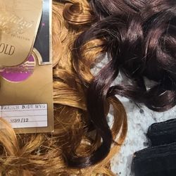 Hair items all for $10 will add extras for just want gone