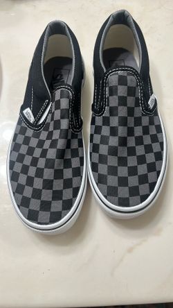 Boys Checkered Classic Slip On