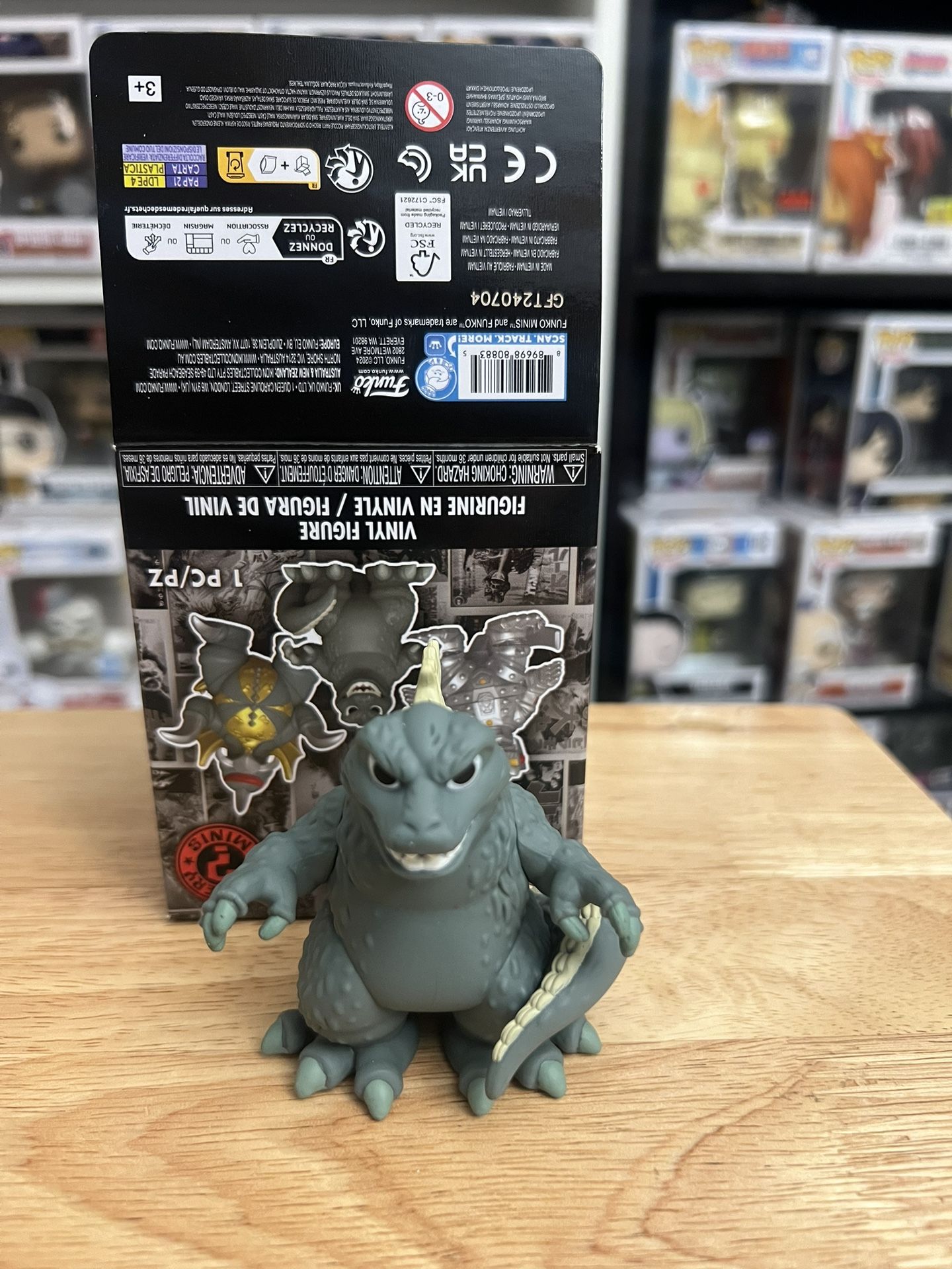 Godzilla Funko Mystery Mini Kaiju Tojo Collectible Toy Vinyl Figurine Movie
