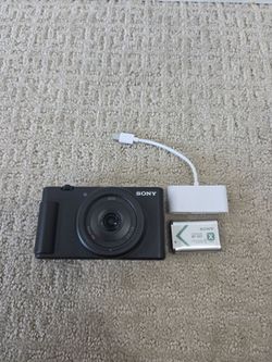 Sony ZV-1F Video Camera!