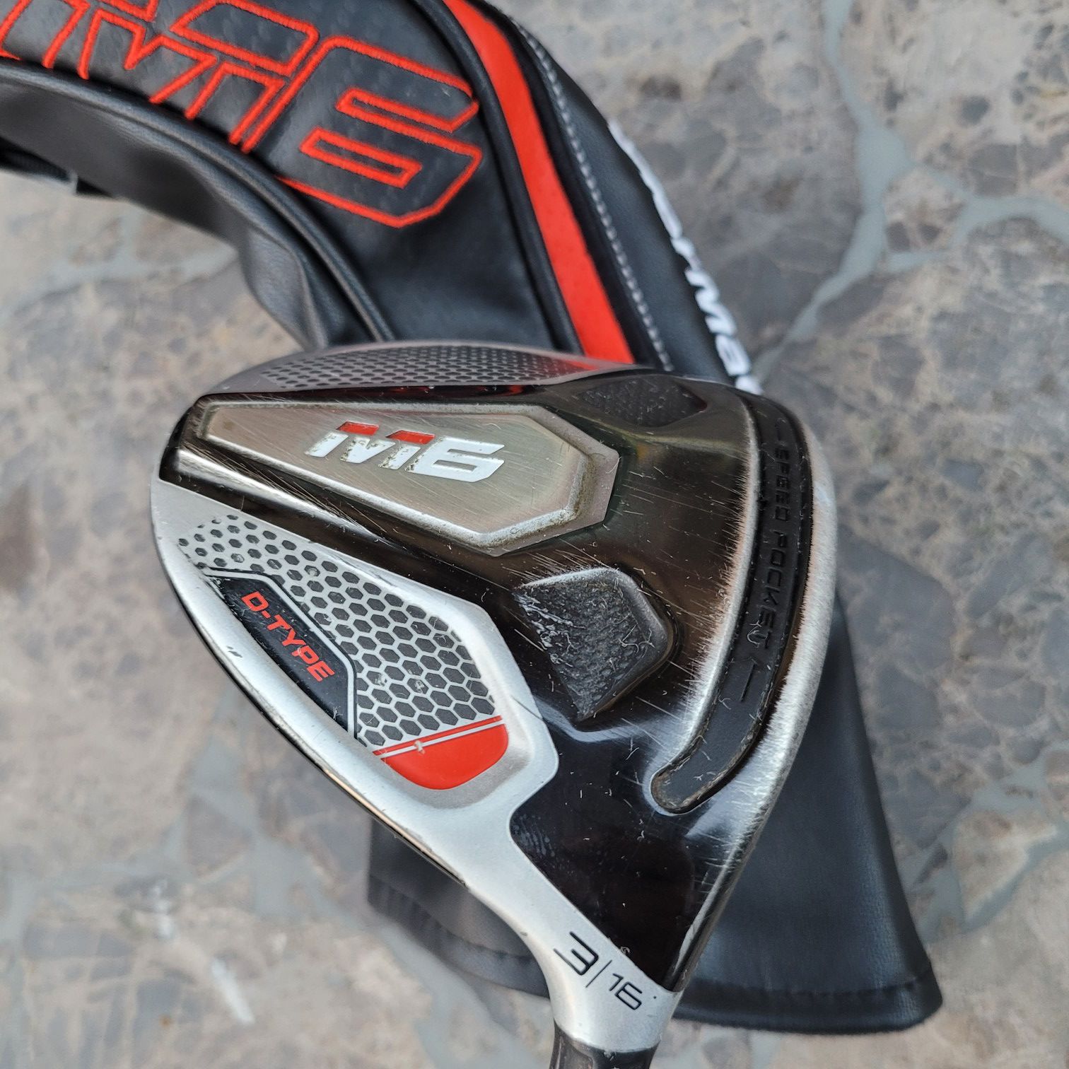 TaylorMade M6 3 wood 16° D type