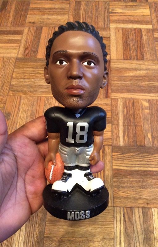 Randy Moss Oakland Raiders Bobblehead Bobble Head NFL