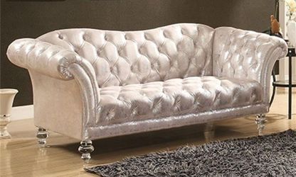 Silver sofa